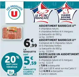 Super U Assortiment barbecue u offre