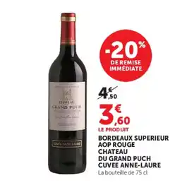 U Express Chateau Grand Puch offre