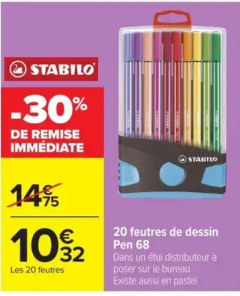 STABILO Pen 68