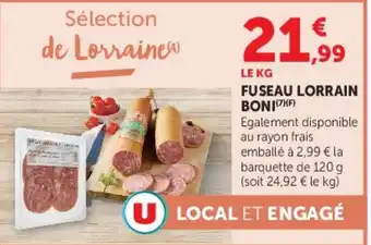 FUSEAU LORRAIN BONI
