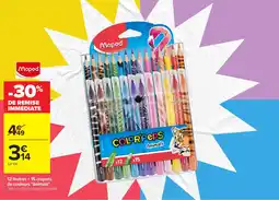 Carrefour Maped COLOR'Peps Animals offre