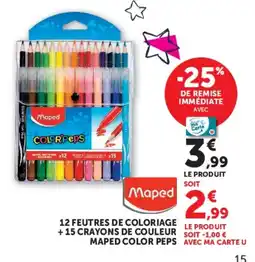 Super U Maped Color'peps offre