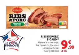 Super U BIGARD RIBS DE PORC offre