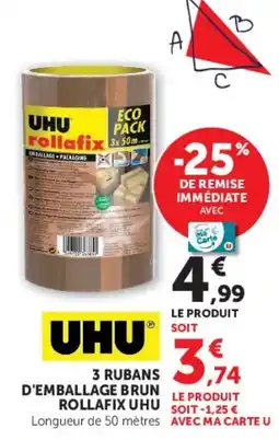 Super U UHU rollafix offre