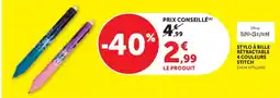 Super U Lilo & Stitch Stylo à bille rétractable offre