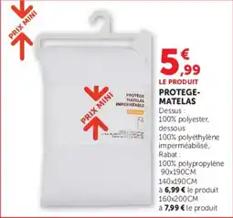 Super U PROTEGE-MATELAS offre