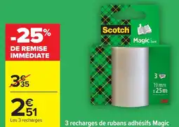 Carrefour Scotch Magic Tape offre