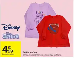 Carrefour Disney Tablier enfant offre