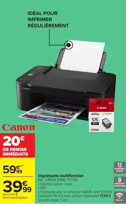 Carrefour Canon Imprimante multifonction offre