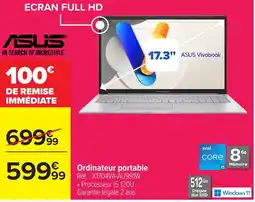 Carrefour ASUS Ordinateur portable offre