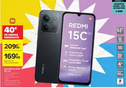 Carrefour Redmi 15C offre