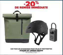 Carrefour Sur tous les accessoires pour vélos et trottinettes xiaomi et urban moov offre