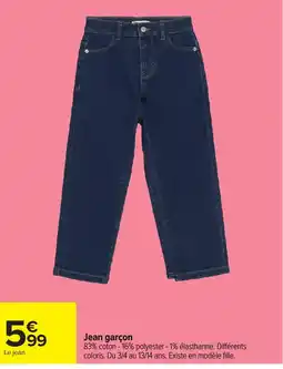 Carrefour Le jean offre