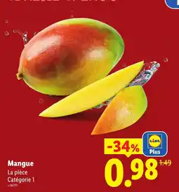 Lidl Mangue offre