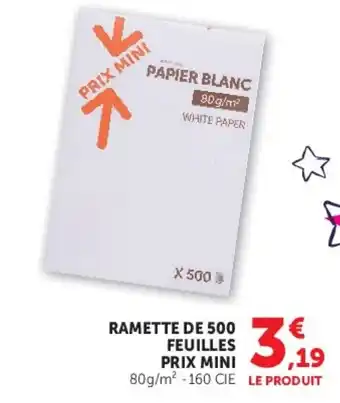 PAPIER BLANC