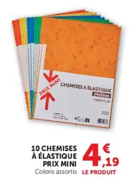 Hyper U CHEMISES À ÉLASTIQUE offre