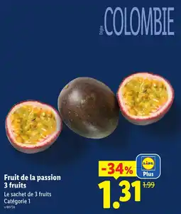 Lidl Fruit de la passion offre