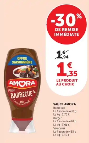 AMORA Sauce Barbecue