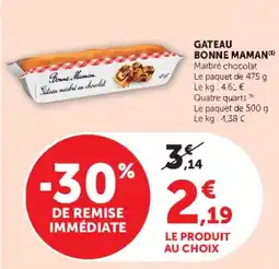Hyper U BONNE MAMAN GATEAU offre