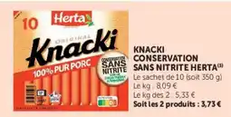 Hyper U Herta Knacki offre