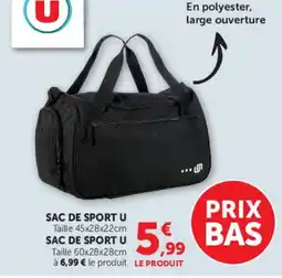 Hyper U U SAC DE SPORT offre