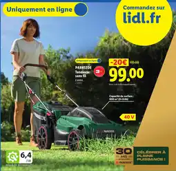 Lidl Parkside tondeuse sans fil offre