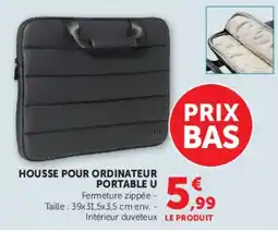 Hyper U U Housse pour ordinateur portable offre