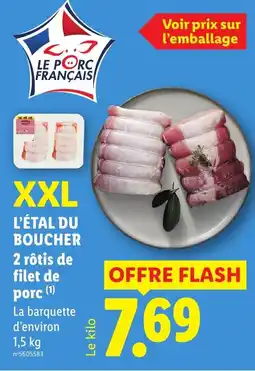 Lidl Le Porc Français offre