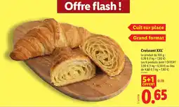 Lidl Croissant XXL offre