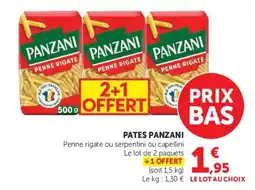 Hyper U PANZANI Pates offre