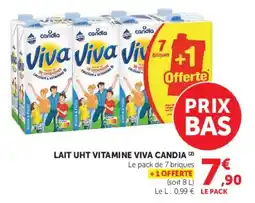 Hyper U CANDIA LAIT UHT VITAMINE VIVA offre