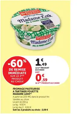Hyper U Paysan Breton Madame Loik offre