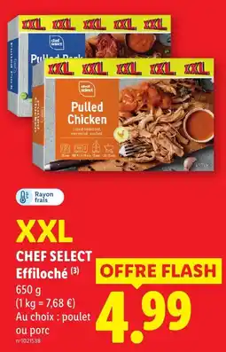 Lidl CHEF SELECT Effiloché offre
