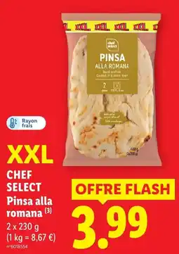 Lidl CHEF SELECT Pinsa alla romana offre