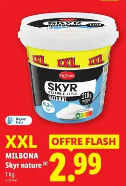 Lidl Milbona Skyr nature offre