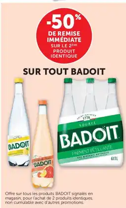 Hyper U Badoit offre