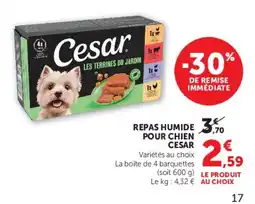 Hyper U Cesar Les Terrines du Jardin offre