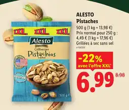 Lidl Alesto Pistaches offre