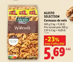 Lidl Alesto Selection Cerneaux de noix offre