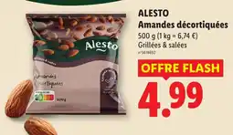 Lidl ALESTO Amandes décortiquées offre