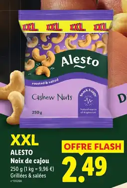 Lidl Alesto noix de cajou offre
