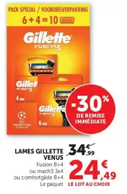 Hyper U Gillette Fusion5 offre