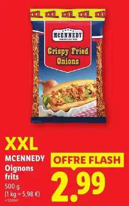 Lidl MCENNEDY Oignons frits offre