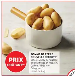Hyper U POMME DE TERRE NOUVELLE RECOLTE offre