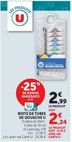 Hyper U U Gouache offre
