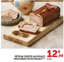Hyper U PÂTÉ EN CROÛTE AU POULET offre