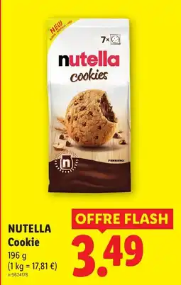 Lidl Nutella Cookie offre