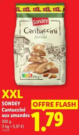 Lidl SONDEY Cantuccini offre