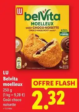 Lidl LU Belvita moelleux offre