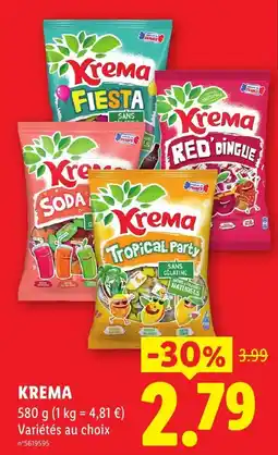 Lidl Krema offre
